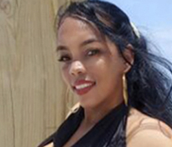 Date this foxy Dominican Republic girl Cristal from Santo Domingo DO51259