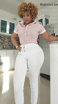 tall Dominican Republic girl Nicauris from Santiago De Los Caballeros DO55981